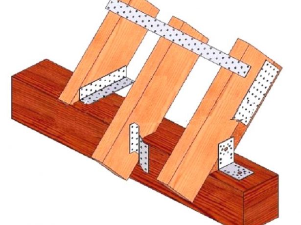 Збірка деревяного скелета: способи кріплення крокв